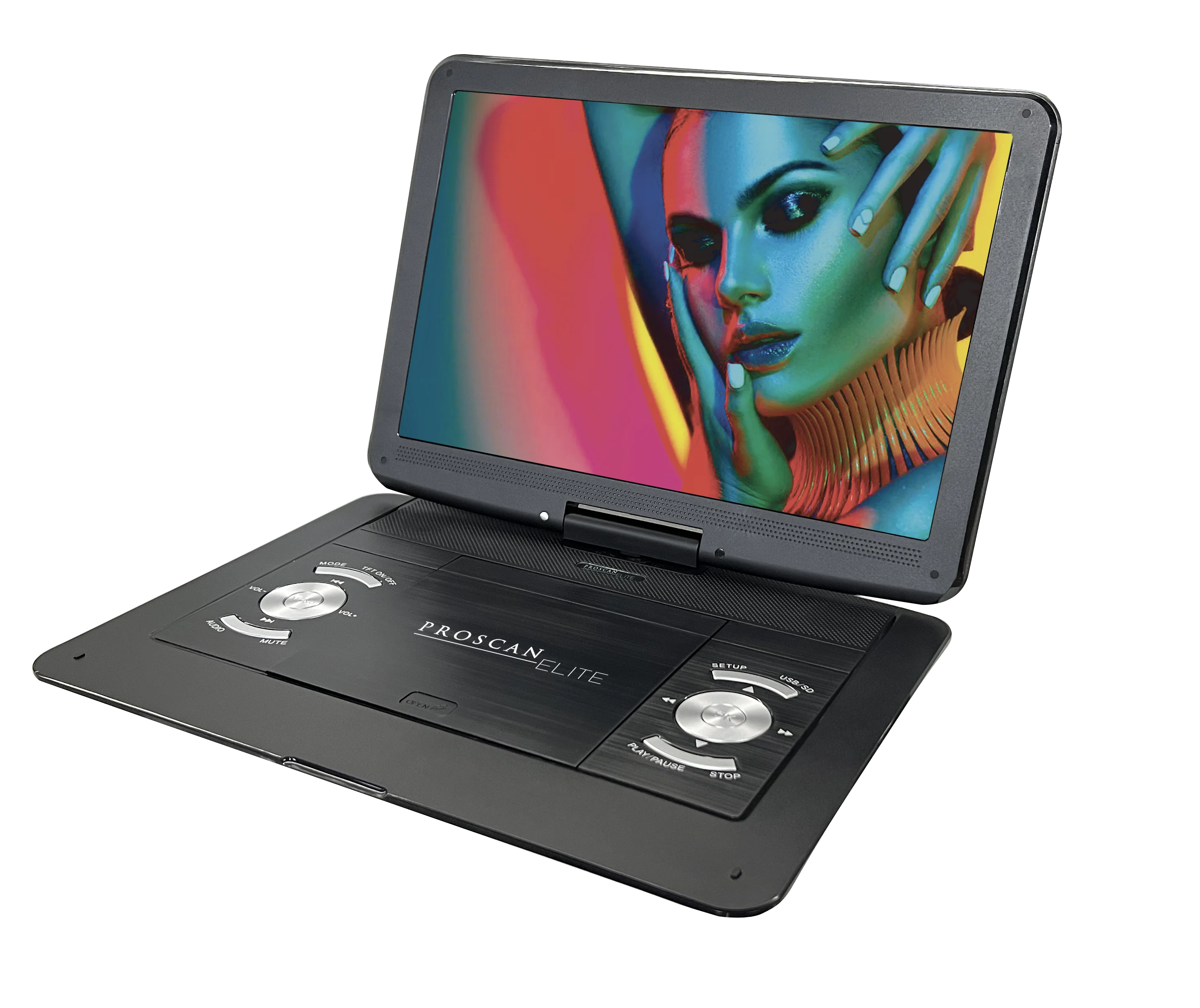 Proscan Elite 13.3 Portable DVD Player, Black S995