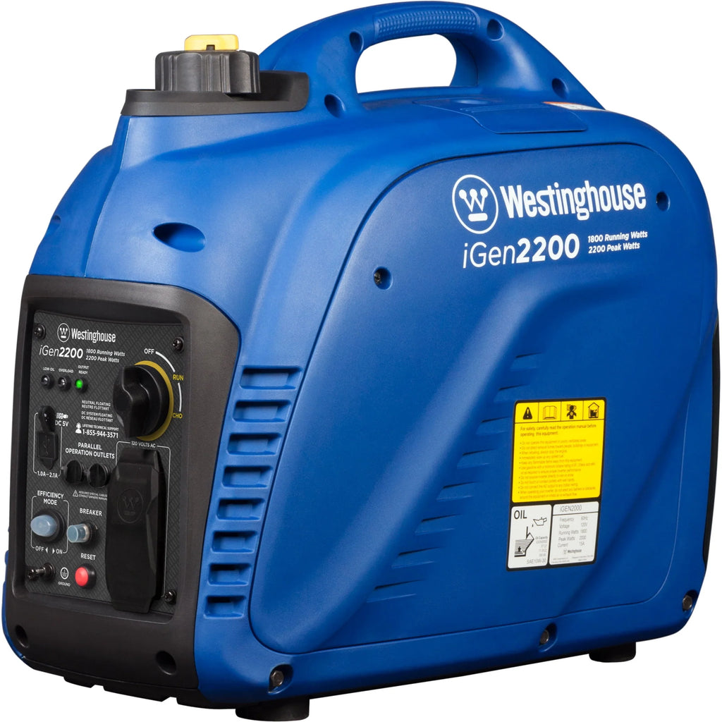 Westinghouse 2200 Peak Watt Portable Inverter Generator U92172