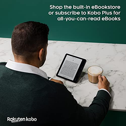 Kobo Sage eReader 8" HD Glare Free Touchscreen Waterproof 32GB W77089