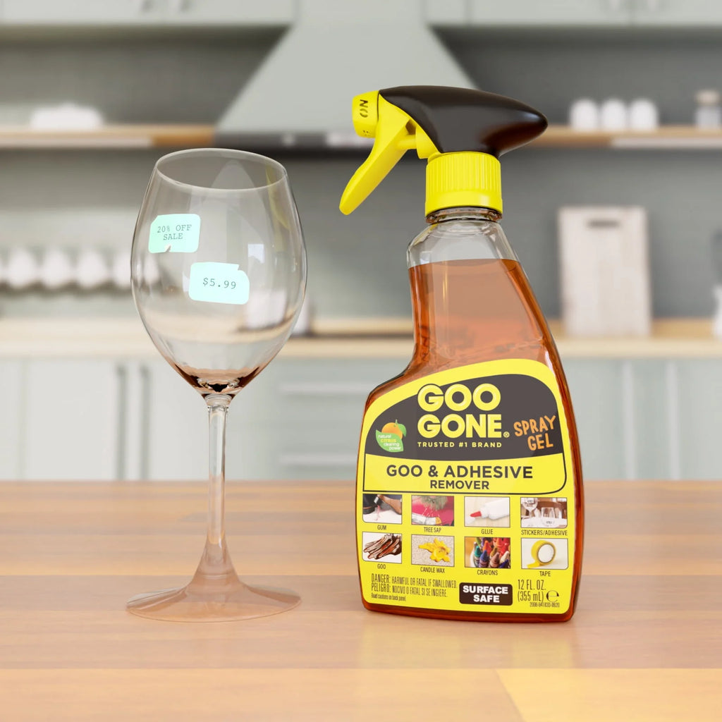 Goo Gone Original Spray Gel Adhesive Remover, 12 Oz U830