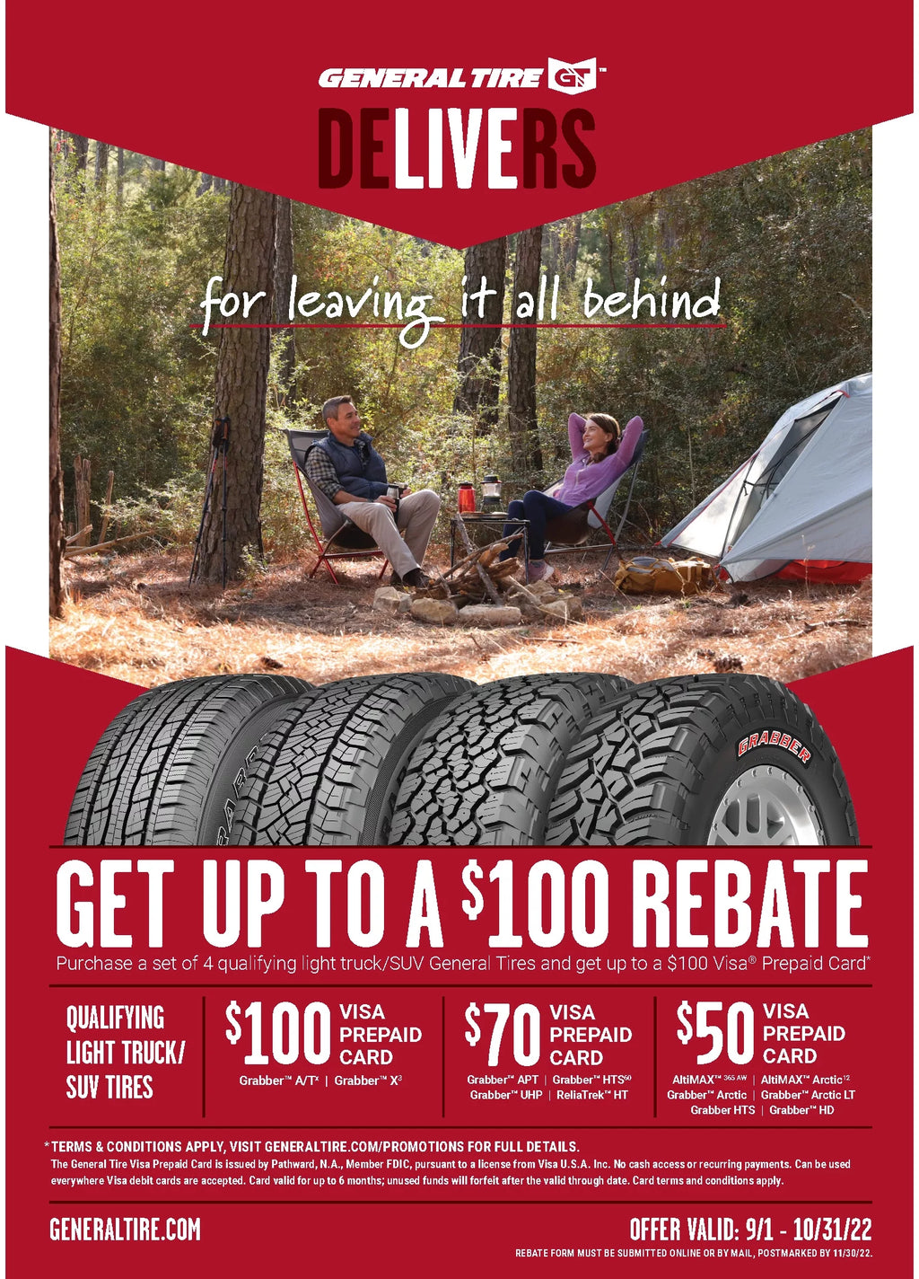 General Grabber A/T X LT33/12.50R22 114Q Q4350