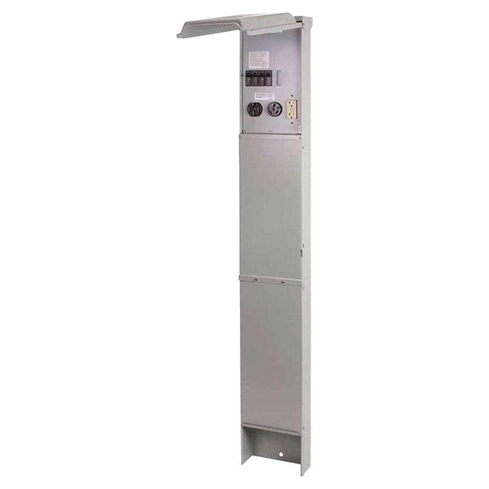 GE Electrical GE1LU532ES Power Pedestal Burial RV 100A