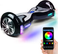 TOMOLOO Hoverboard with Bluetooth Speaker and LED Lights for Kids and Adults 6.5" Wheel Self-Balancing Scooter UL2272 Certified