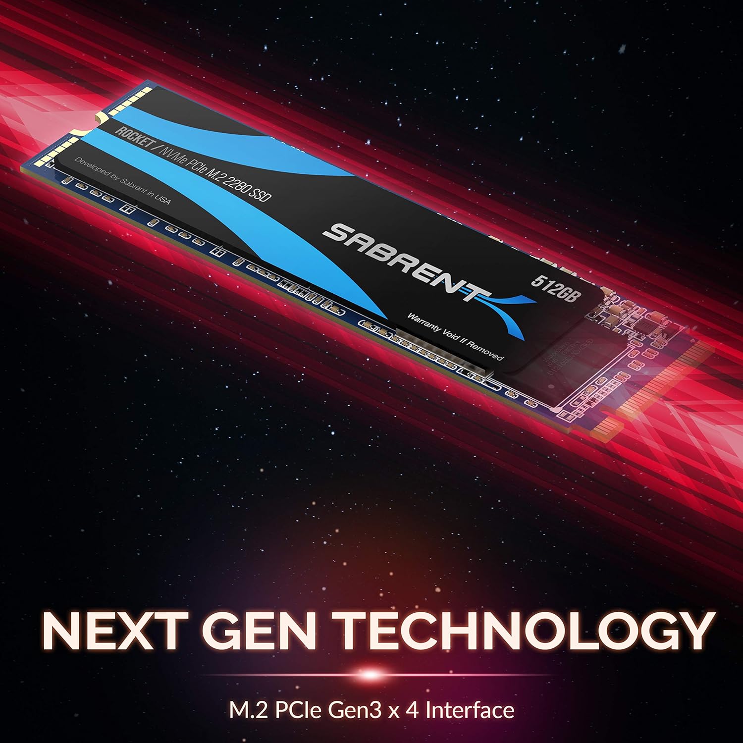 Sabrent 512GB Rocket NVMe PCIe M.2 2280 Internal SSD (SB-ROCKET-512) 2-Pack X702