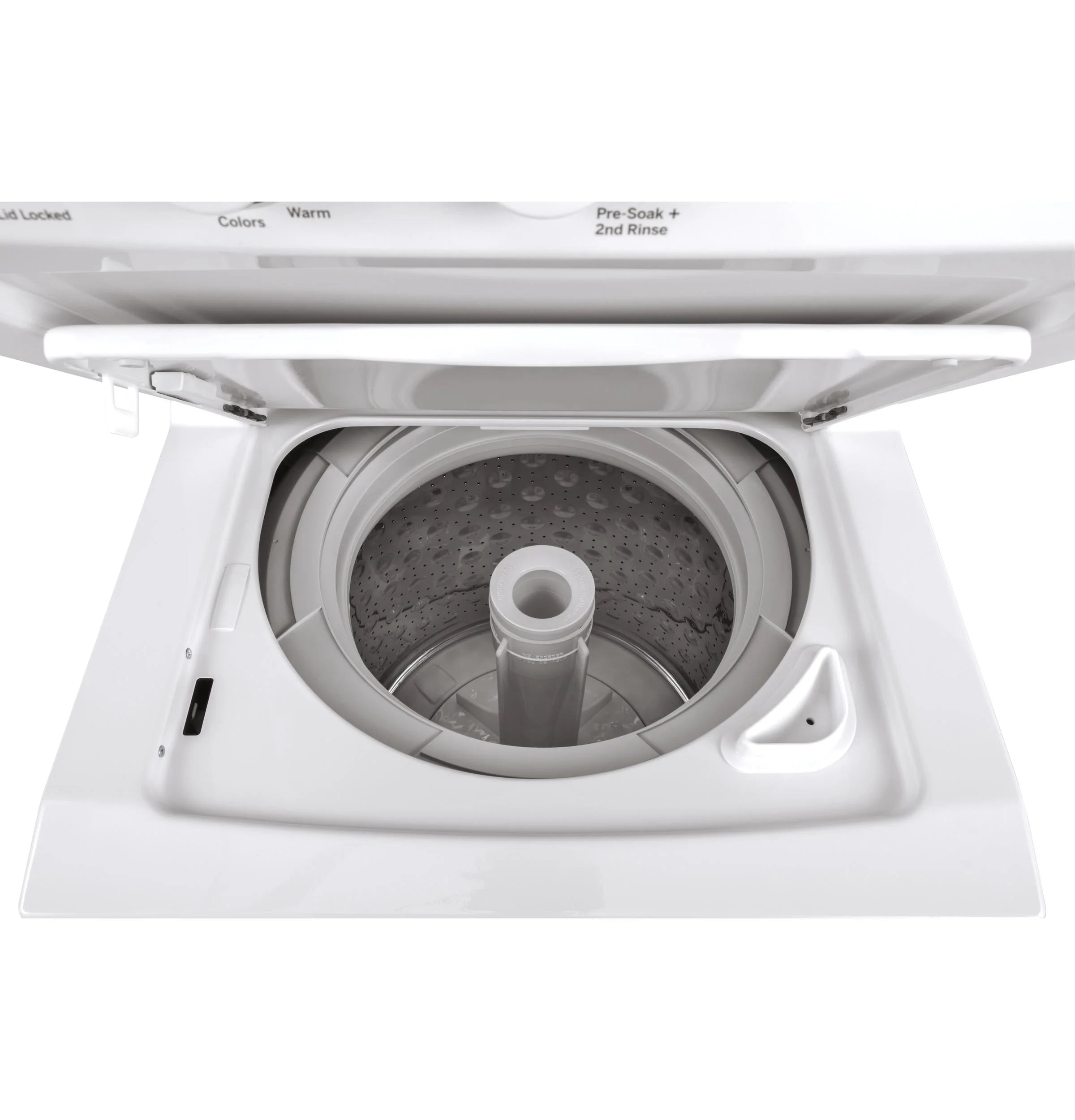 GE Unitized Spacemaker® Washer and Electric Dryer with Stainless Steel Basket S719