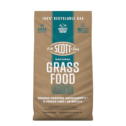 Scotts Tall Fescue Blend Grass Seed with Fertilizer and Soil Improver, 8 lbs A926