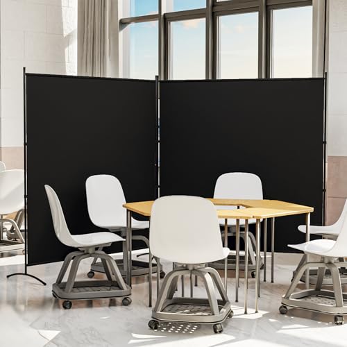 Room Divider Folding Privacy Screens, 3 Panel Portable Partition Q514484