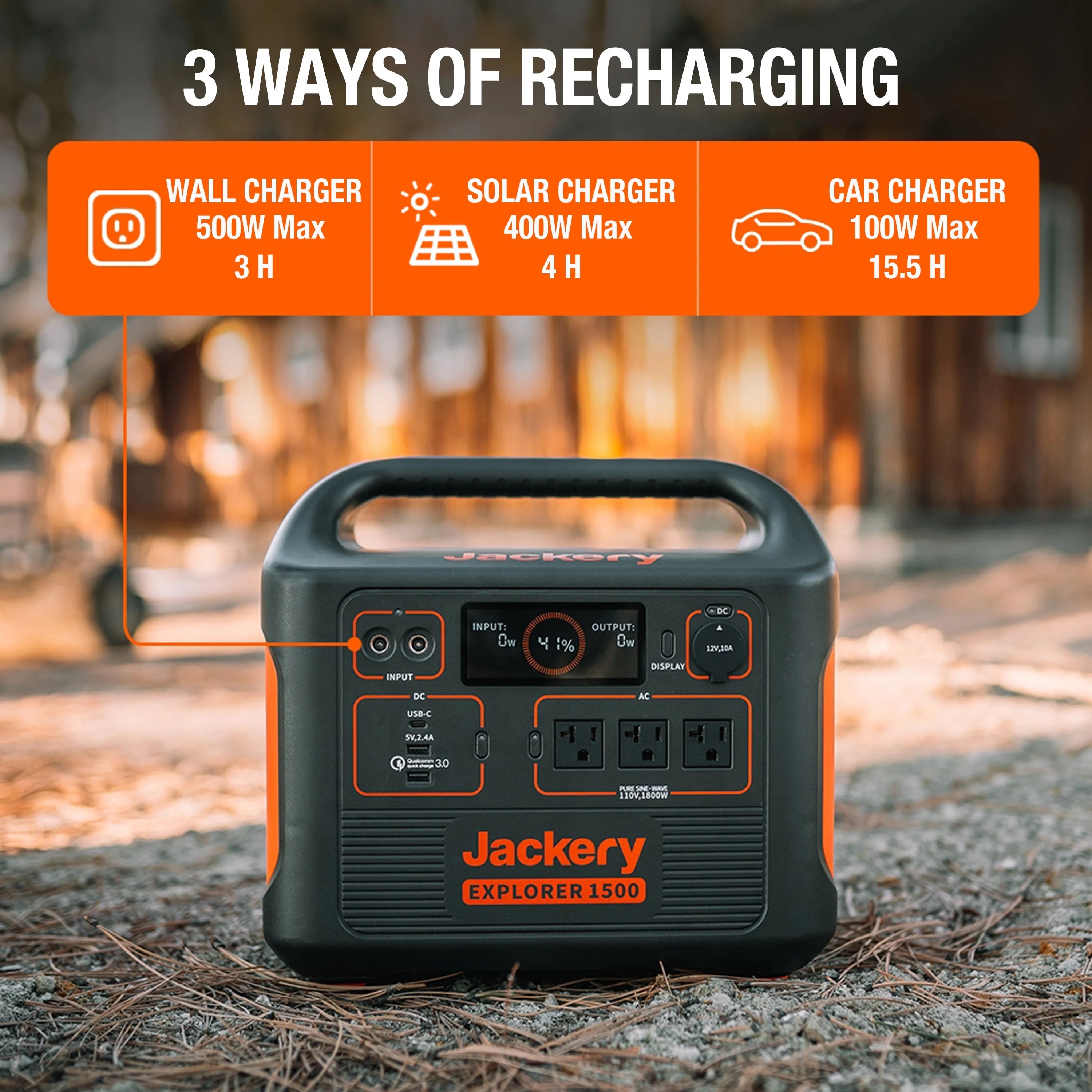 Jackery Explorer 1500 Portable Power Station P939