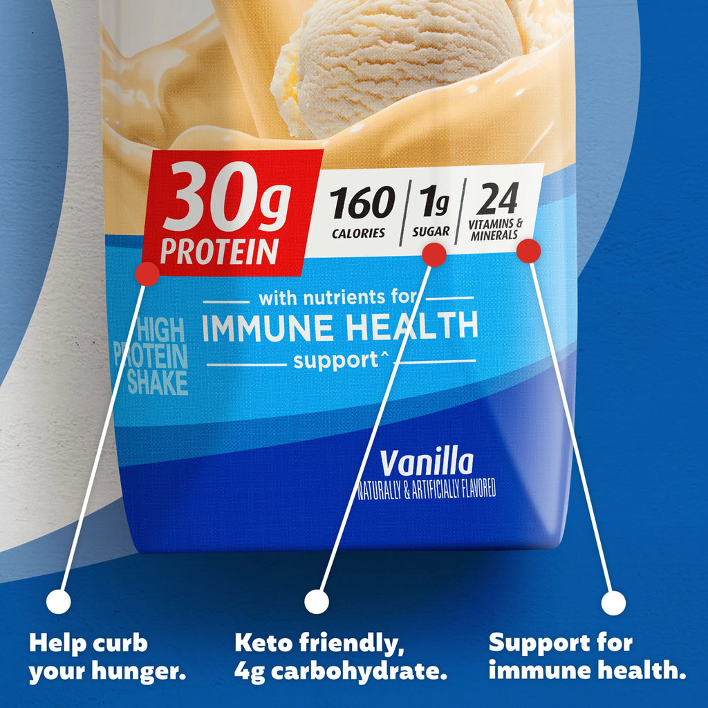 Premier Protein Shake, Café Latte, 30g Protein, 11 fl oz, 12 Ct P131720
