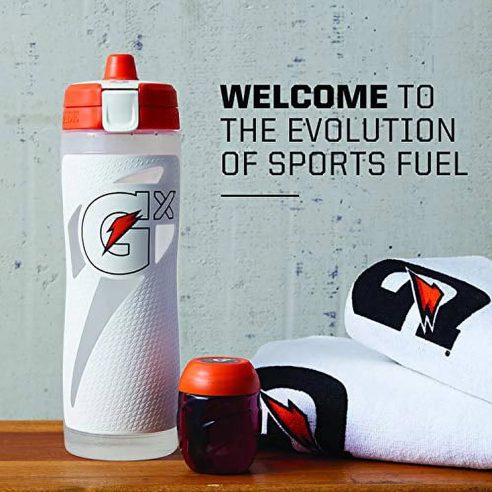 Gatorade Gx 30oz Non-Slip Squeeze Bottle - Black L3228