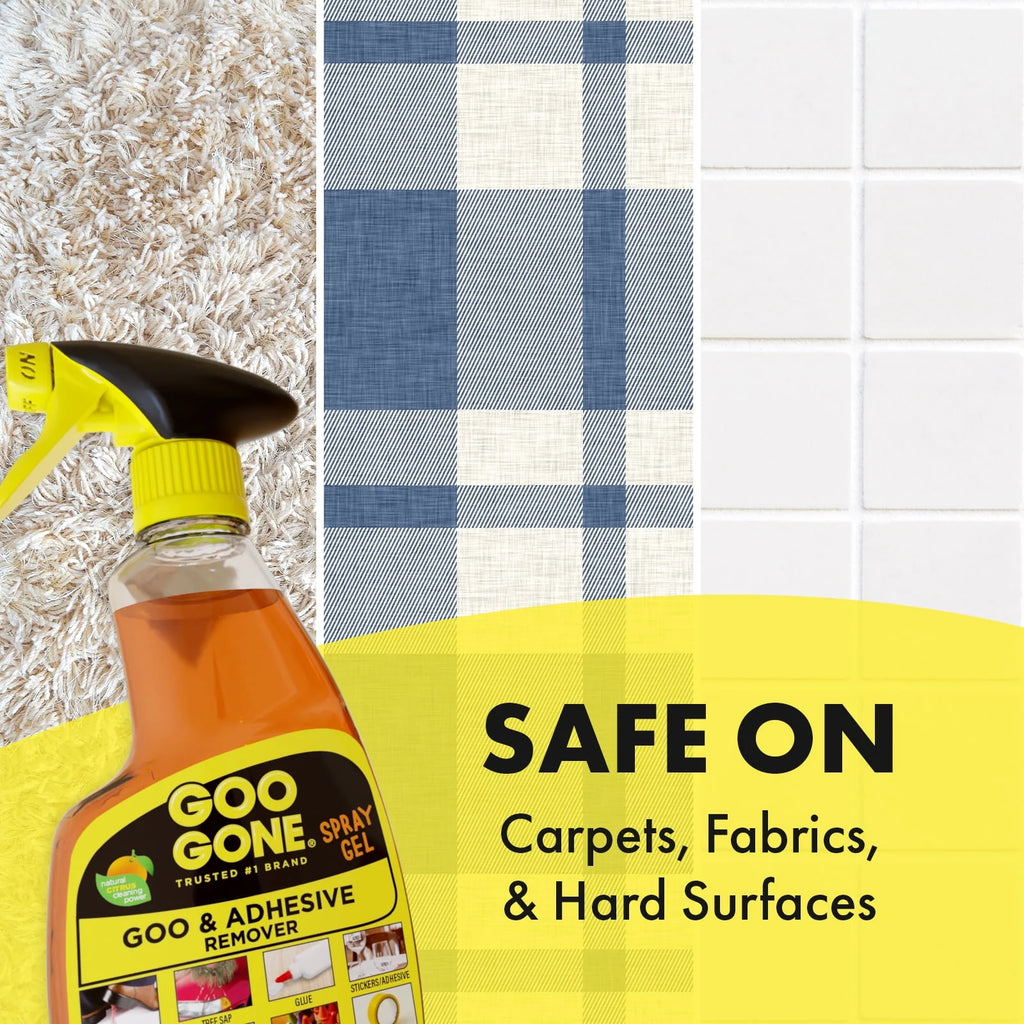 Goo Gone Original Spray Gel Adhesive Remover, 12 Oz U830