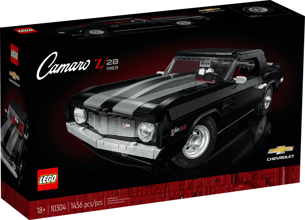 LEGO Icons Chevrolet Camaro Z28 10304 Building Kit for Adults R5668