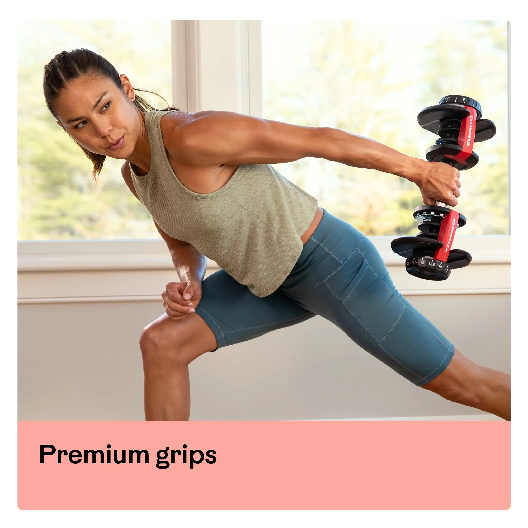 Bowflex SelectTech 552 Adjustable Dumbbell, Single V80937