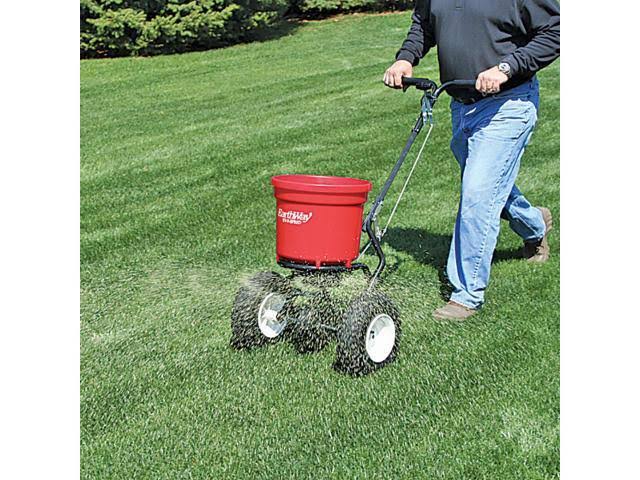 Earthway 50 lb Broadcast Walk Behind Seed & Salt Spreader Z1190