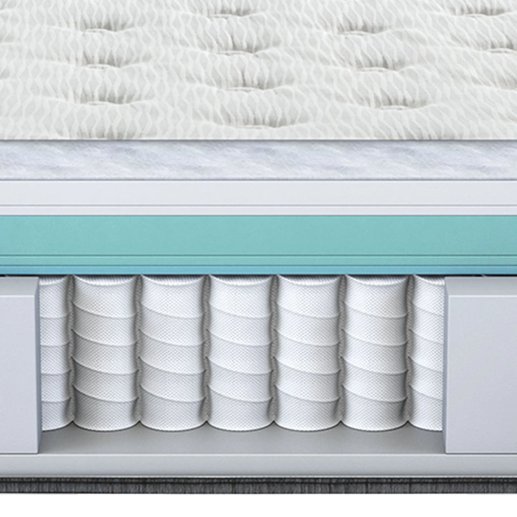 Beautyrest BR800 13.75 Medium Pillow Top Queen Innerspring Mattress Set G9619