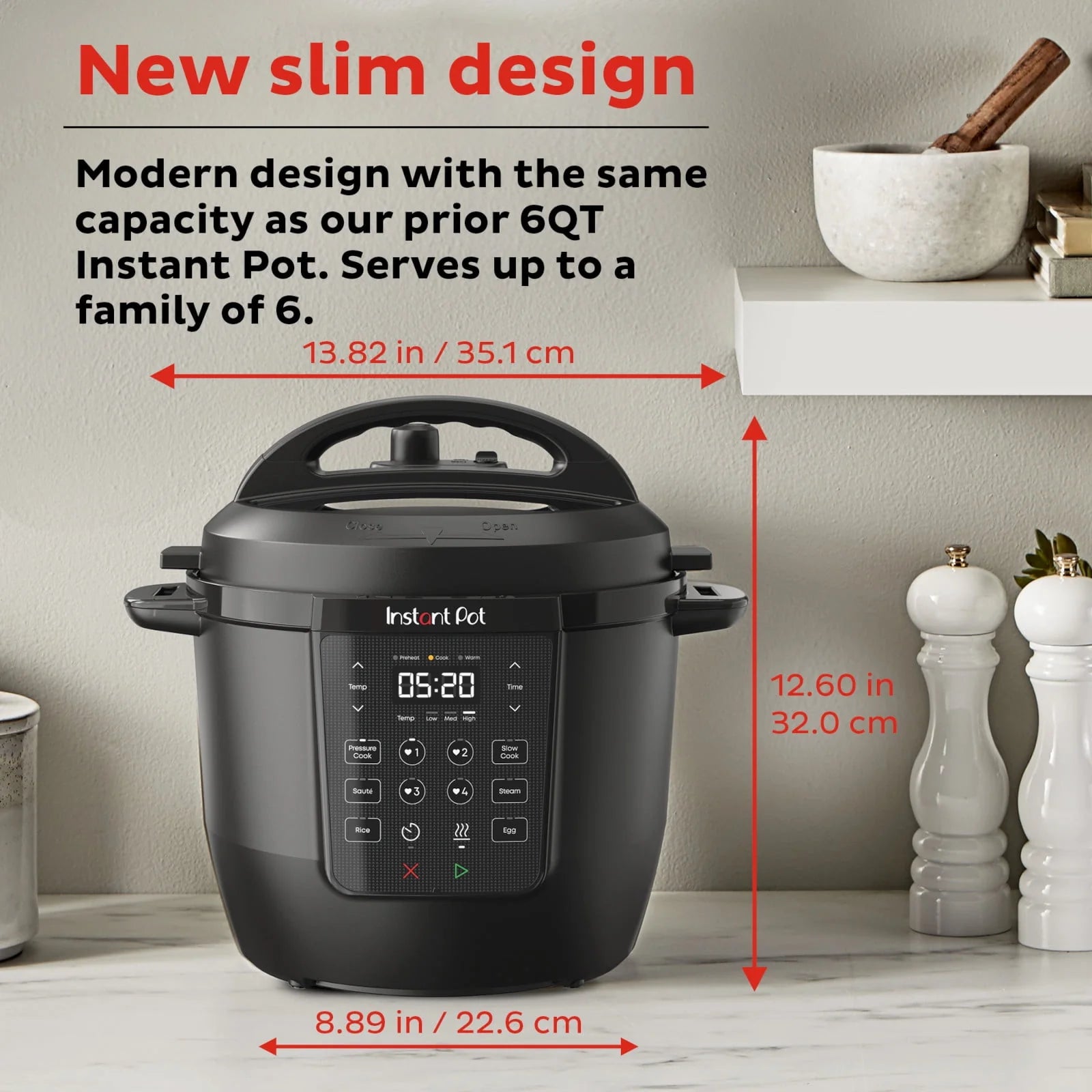 Instant Pot RIO Chef Series 6 Qt Pressure Cooker Y183352