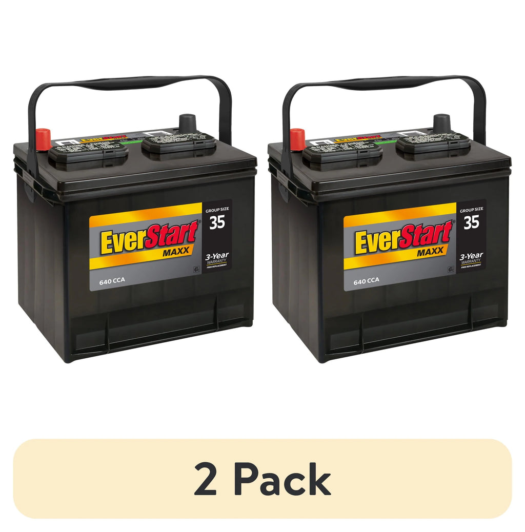 EverStart Maxx Lead Acid Automotive Battery, Group Size 35 12 Volt, 640 CCA