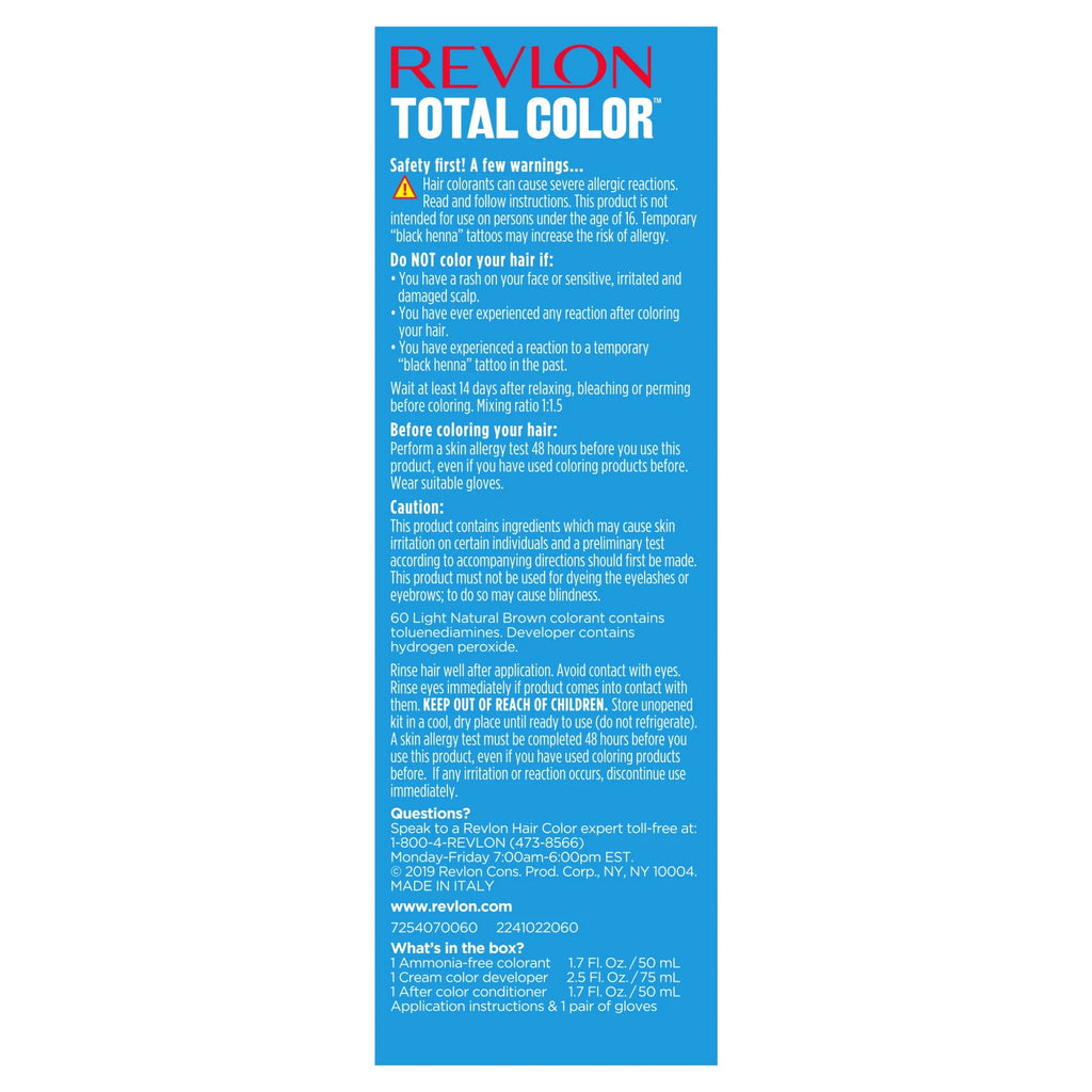Revlon Total Color Permanent Hair Color, 535 Medium Golden Mahogany X49899
