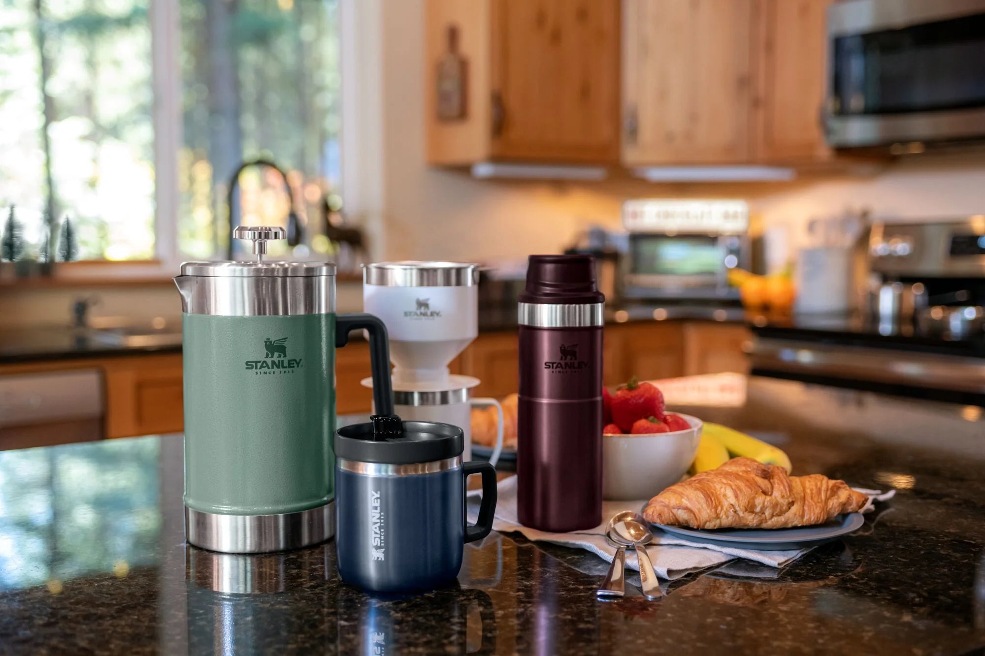 Stanley Classic Stainless Steel French Press, 48 oz J811731