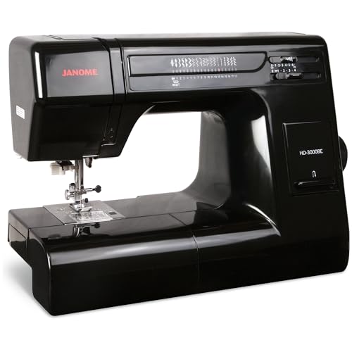 Janome Heavy Duty HD-3000 Black Edition Sewing Machine with Quilting Kit Y361