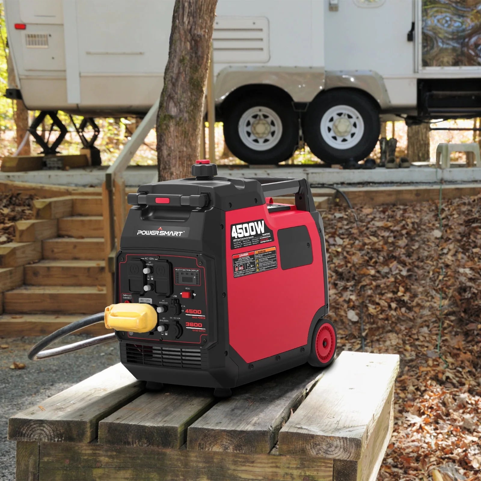 PowerSmart 4500 Watt Portable Inverter Generator, Low Noise L475176