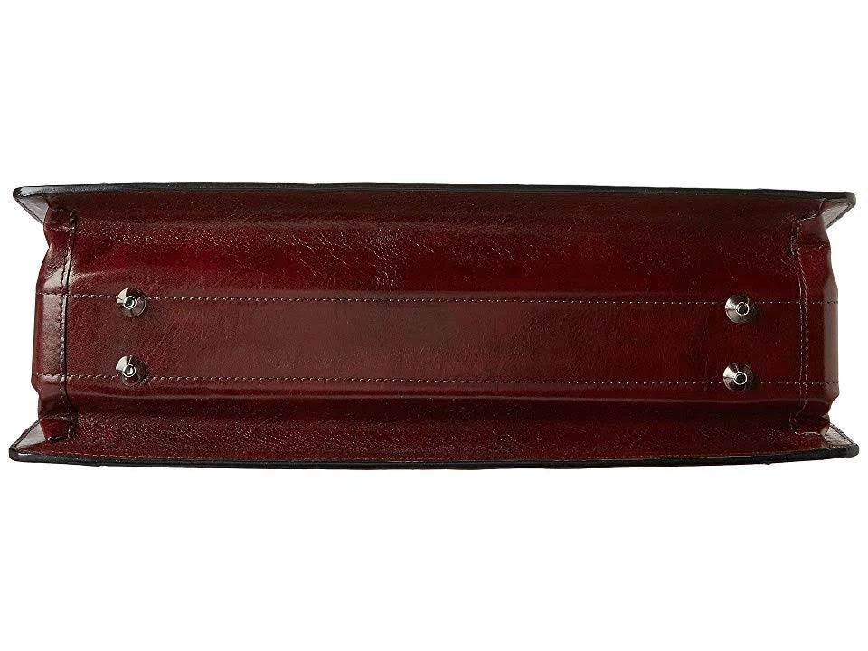 Bosca Old Leather Partners Brief Dark Brown C51892
