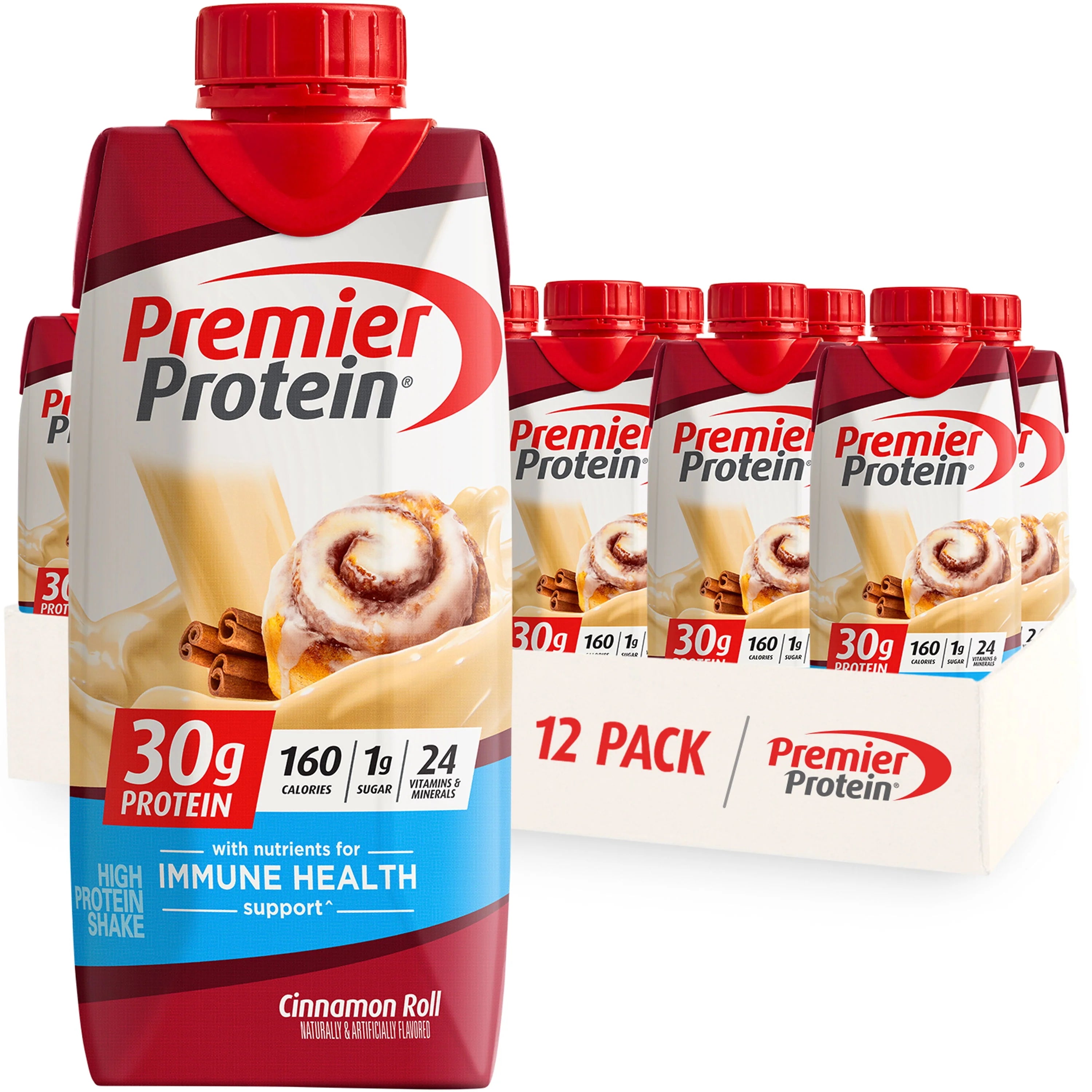 Premier Protein Vanilla Shake, 30g Protein, 11 fl oz, 12 Ct J475