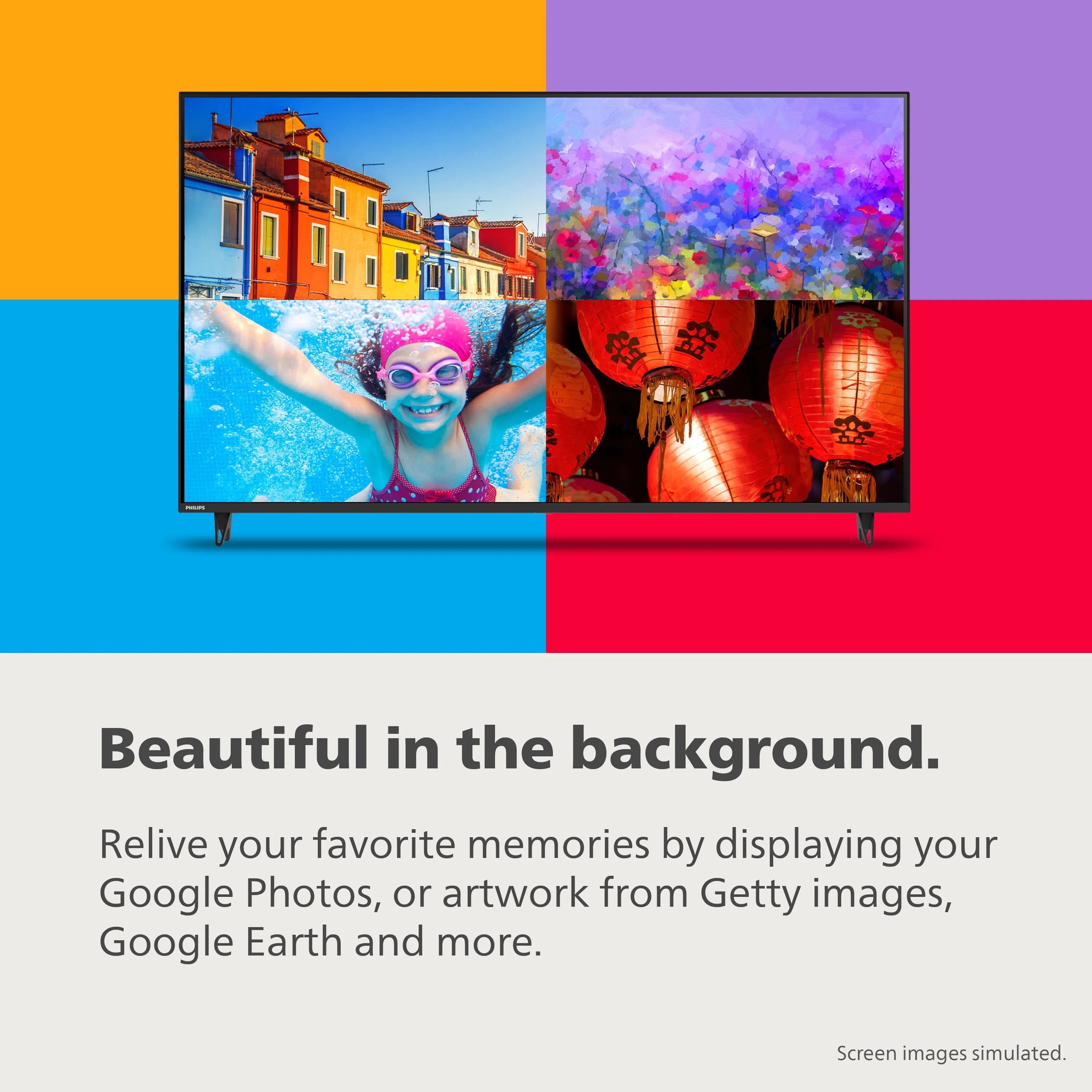 Philips 55" 4K Ultra HD Google Smart LED TV G276951