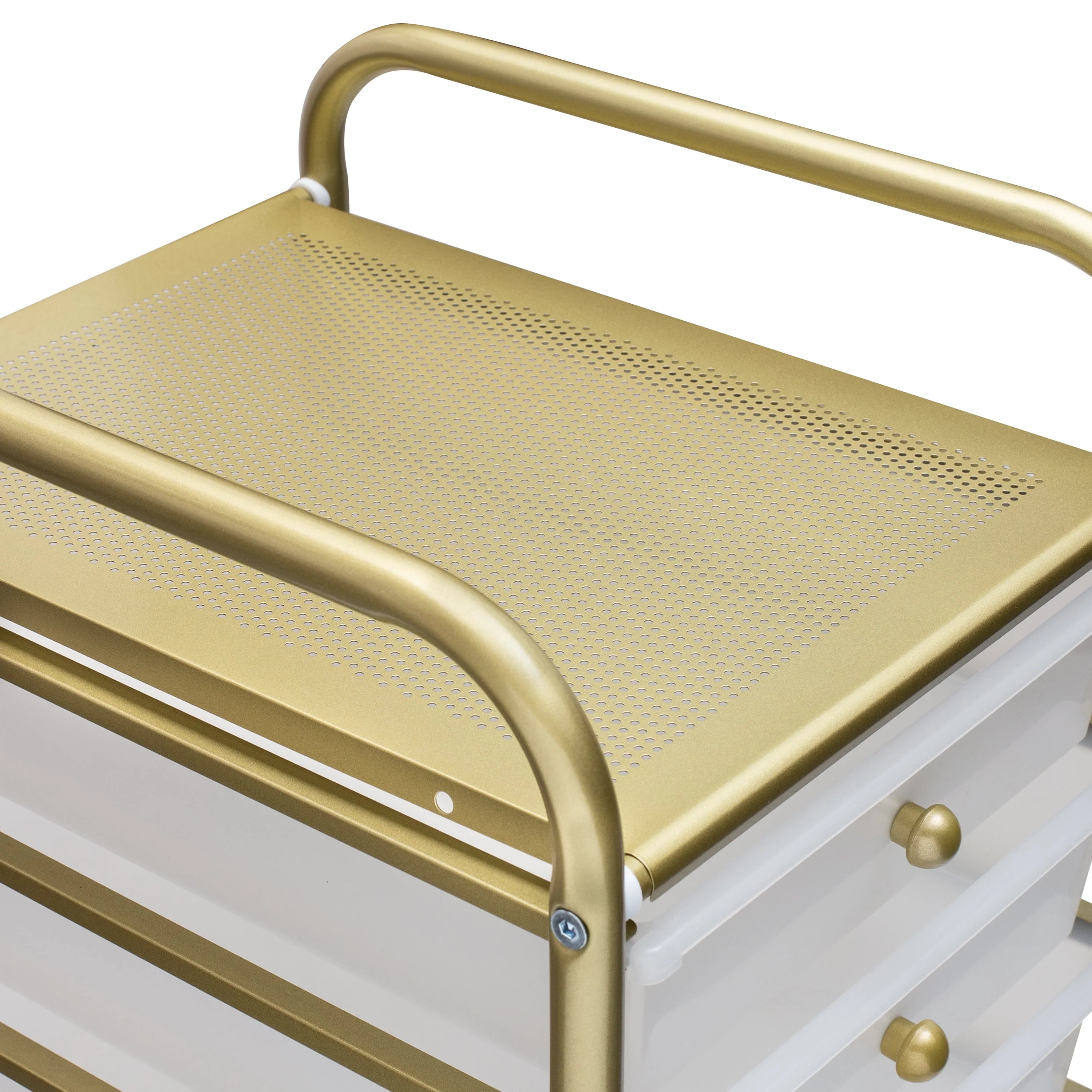 Honey-Can-Do 10-Drawer Rolling Cart, Rainbow N1365