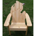 Millwood Pines andish Classic Michigan Solid Wood Adirondack Chair, Brown