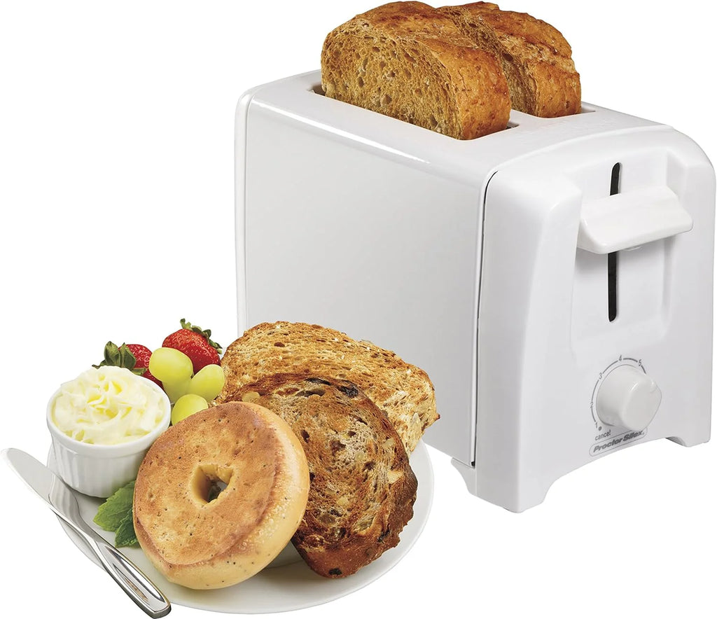 Proctor-Silex 2 Slice White Toaster R71496