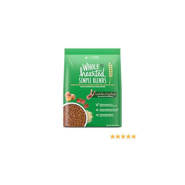 WholeHearted Simple Blends Lamb Rice & Egg Recipe Dry Dog Food T200