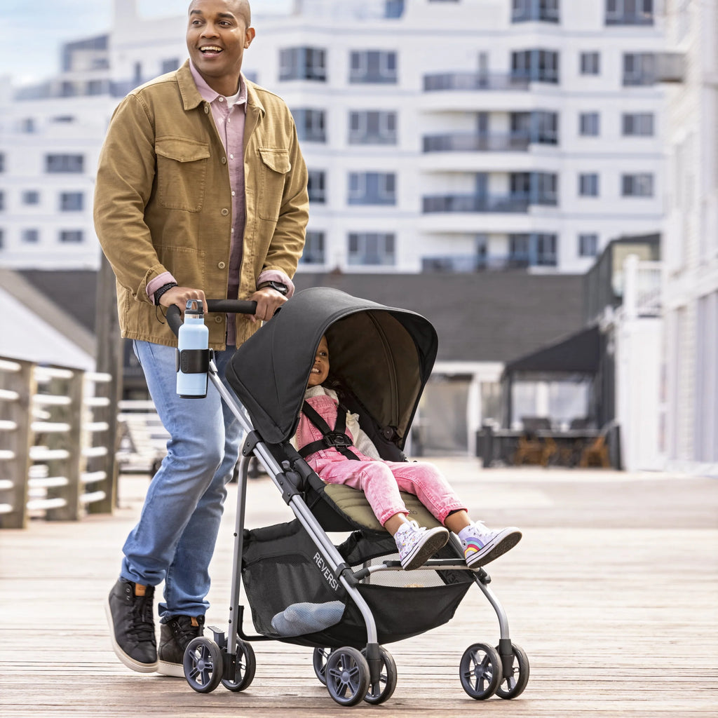 Evenflo Reversi Lightweight Reversible Stroller, Altair Black F135961