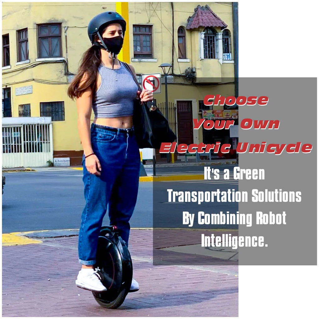 INMOTION V5F Electric Unicycle for Beginners, 14in Self-Balancing One Wheel J457702