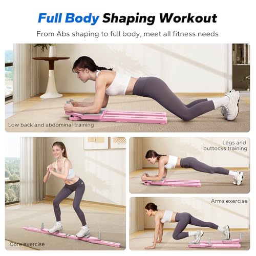 MERACH Pilates Board, Detachable Ab Trainer Machine for Core Workouts I346