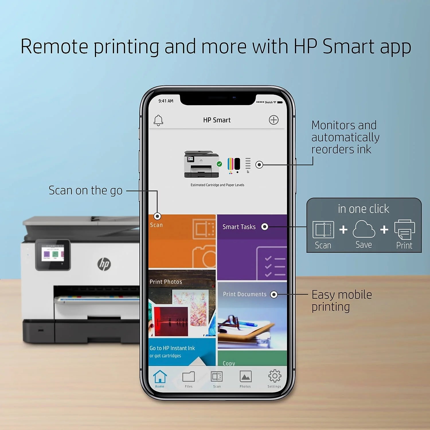 HP OfficeJet Pro 9025 Wireless All-in-One Color Printer X85703