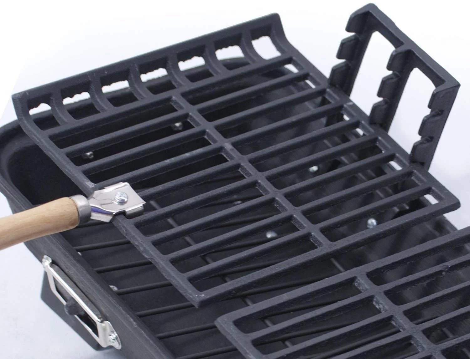 Marsh Allen 30052AMZ Kay Home Product's Cast Iron Hibachi Charcoal Grill, 10 by 18-Inch Z819569