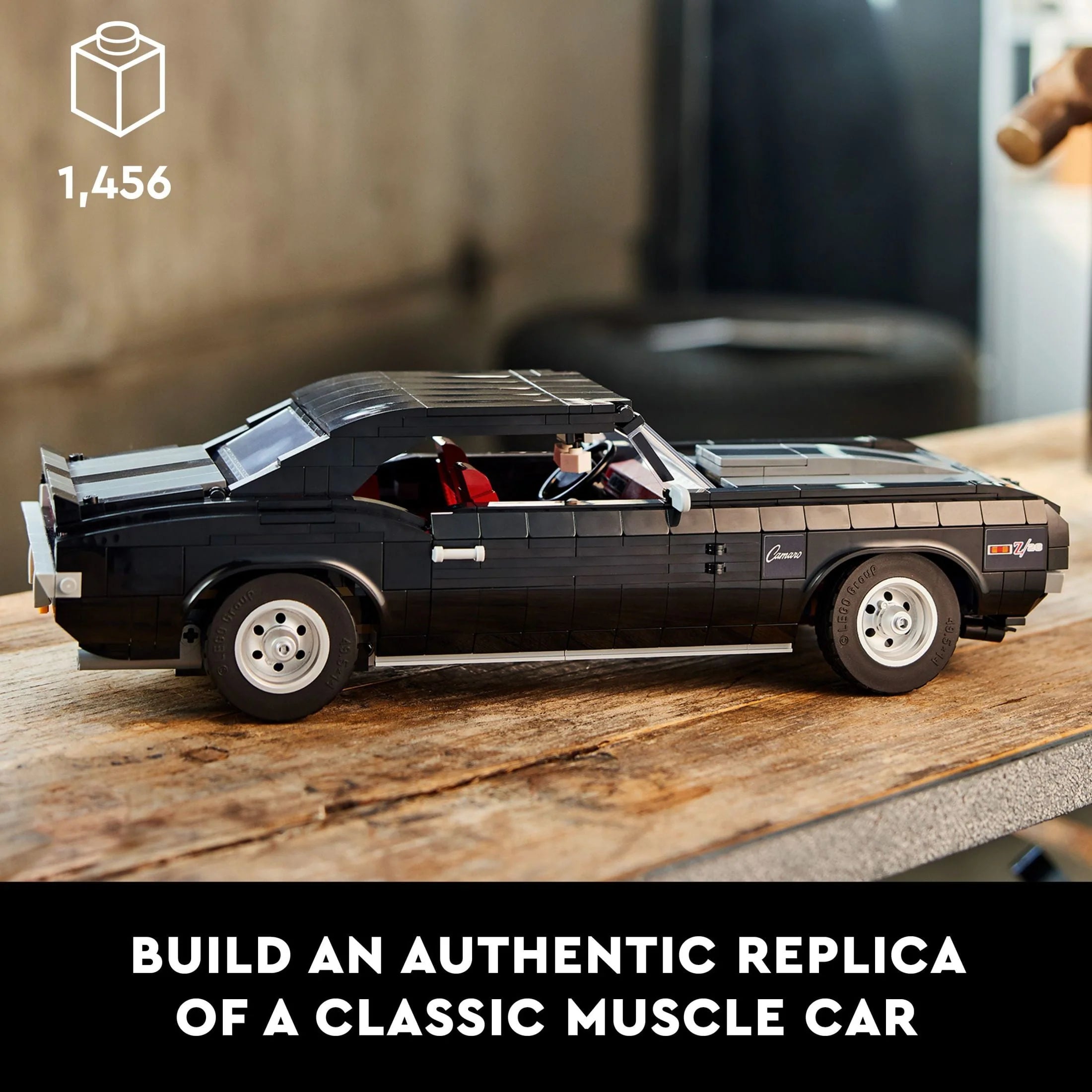 LEGO Icons Chevrolet Camaro Z28 10304 Building Kit for Adults R5668