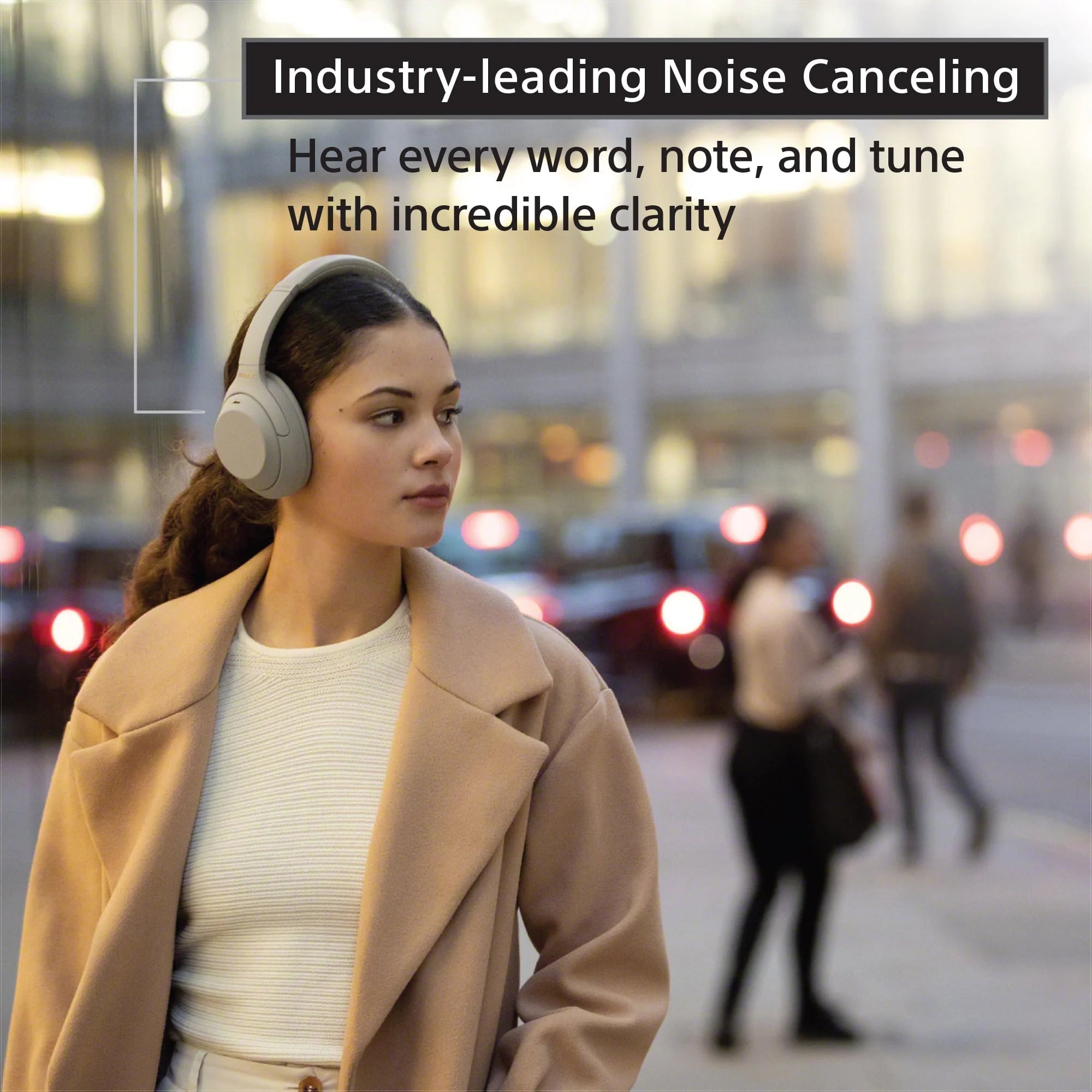 Sony WH-1000XM4 Wireless Noise Canceling Over-the-Ear Headphones, Black R11244