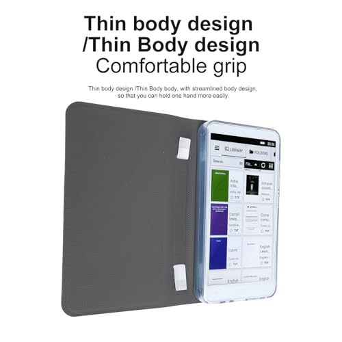 5 Inch Color LCD Touchscreen E Reader, Android 5.1, WiFi, 1GB RAM + 8GB Storage H90436