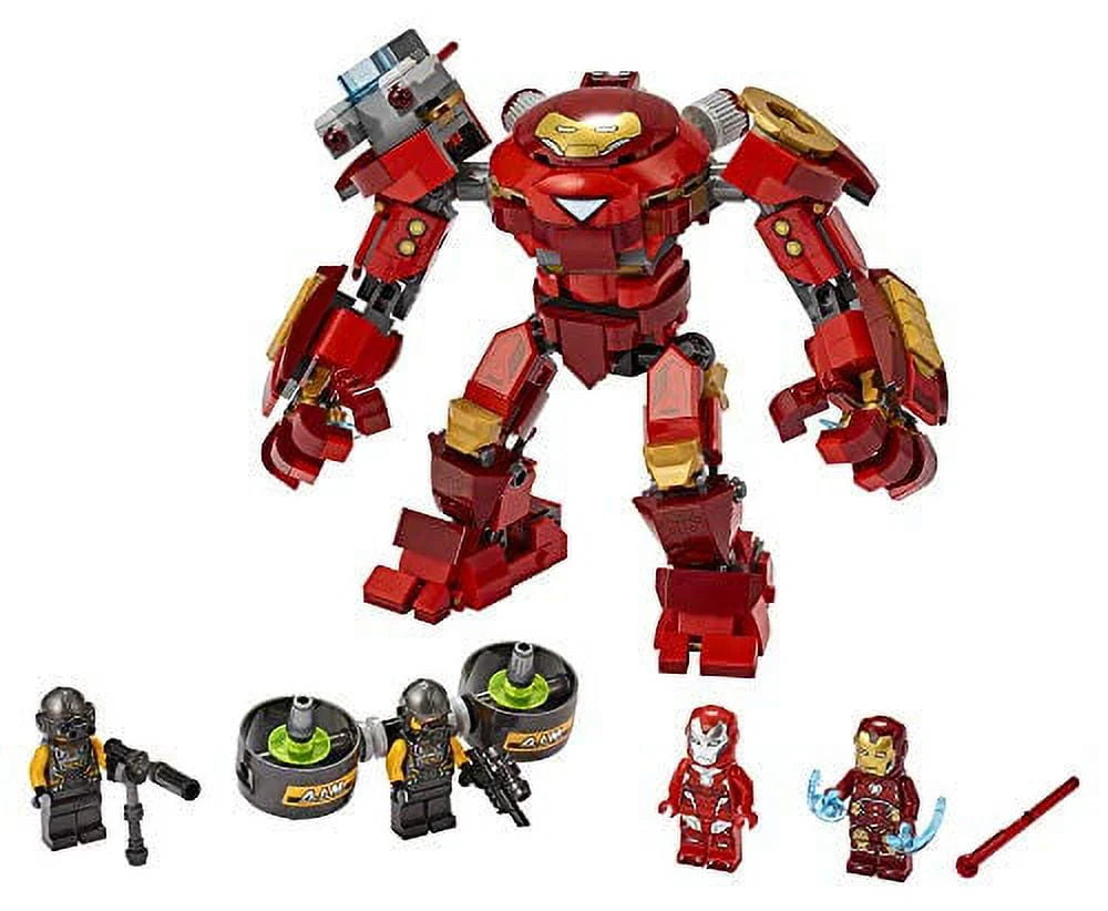 LEGO Marvel Avengers Iron Man Hulkbuster Versus A.I.M. Agent 76164 Brick-Build Playset with Minifigures Q9955