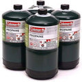 Coleman Propane Fuel, 16 oz, Propane Camping Cylinde 4-Pack