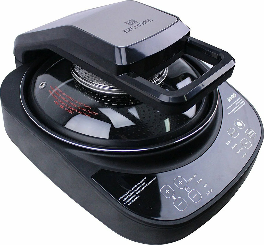 AirGO 5-in-1 Cooking System AP360 Crepe Maker, Air Fryer, Indoor Grill T61944
