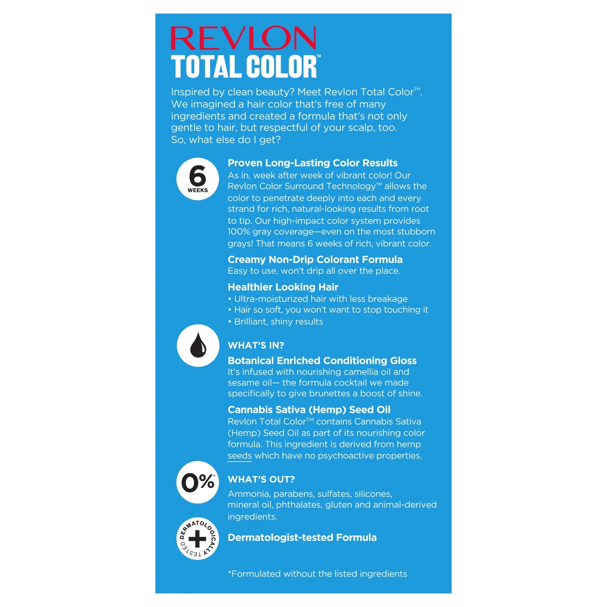 Revlon Total Color Permanent Hair Color, 535 Medium Golden Mahogany X49899