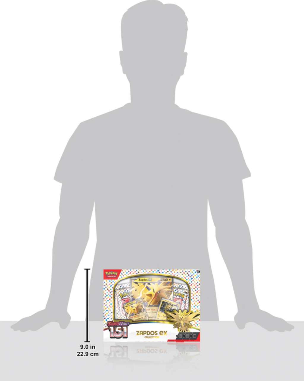 Pokemon Trading Card Game Scarlet & Violet 151 Collection Zapdos Ex - 4 Booster Packs B6016