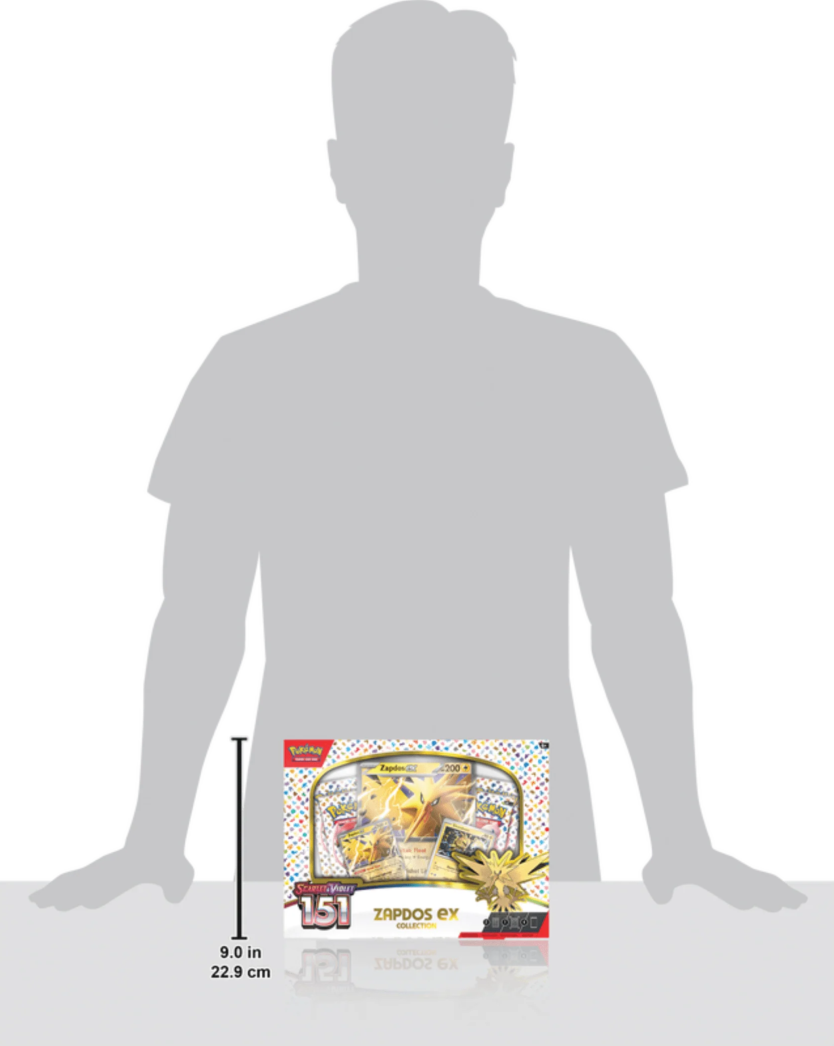 Pokemon Trading Card Game Scarlet & Violet 151 Collection Zapdos Ex - 4 Booster Packs B6016