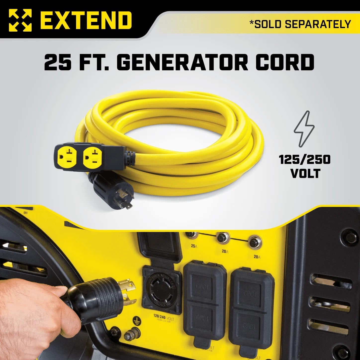 Champion Power Equipment 4375/3500W Portable Generator, Remote Start T7613