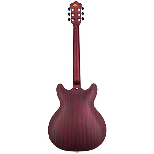 GROTE Semi-Hollow Electric Guitar P90 Grey P43324