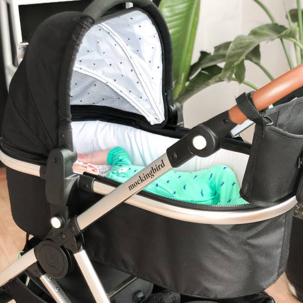 Mockingbird Stroller Carriage Black A810986