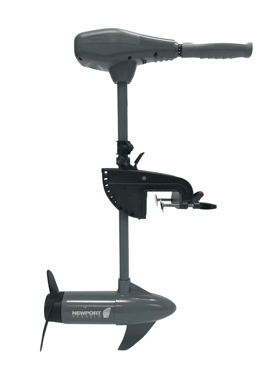 Newport Vessels Kayak Series 36 Lb. Thrust Saltwater Transom Mounted Electric Kayak Trolling Motor with 24 In. Shaft